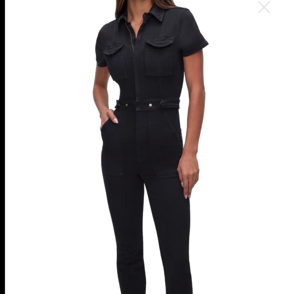 Good American Black Jumpsuit